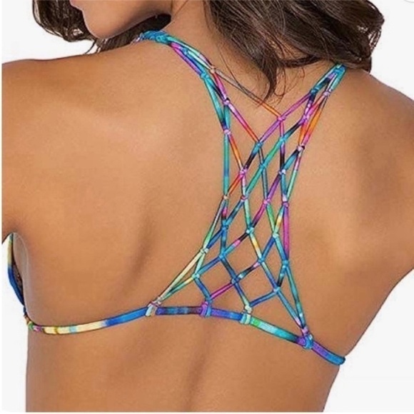 Luli Fama Cielito Lindo Knotted Back Triangle - Picture 4 of 12